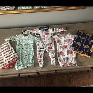 Kickee Pants Assorted Gowns, Onesie, Blankets.